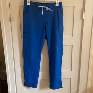 FIGS Zola Scrub Pants in Royal Blue - XS Petite